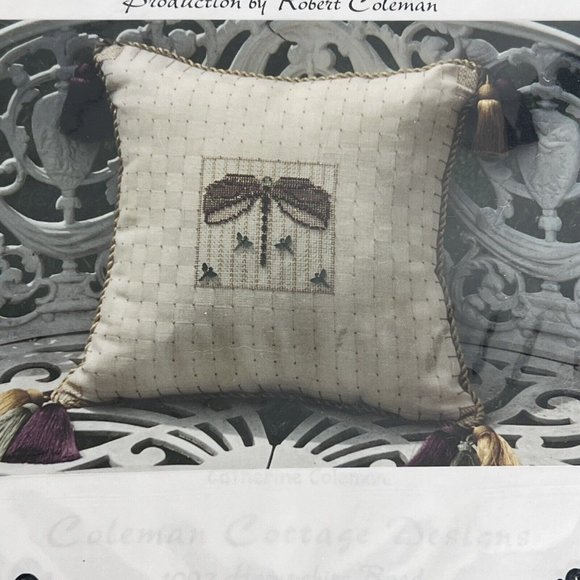 Angelina Tovagliato Dragonfly Pillow Kit The Royal Italian Collection Coleman - Picture 2 of 7